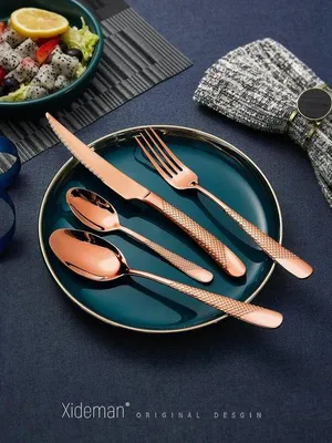 Produktbild von Famanu Besteckset 24-teilig - Edelstahl, ergonomisches Design