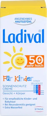 Produktbild von Ladival für Kinder LSF 50+ Sonnenschutz-Milch, 50 ml Creme