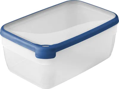 Immagine prodotto di Curver Grand Chef Vershoudbak Rechthoek 5.4L Transparant/Donkerblauw