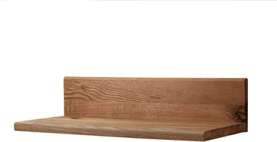 Image de MASSIVMOEBEL24 | Étagère murale 49x20 Chênes sauvage et lombard huilé Bois naturel FRANKFURT #103
