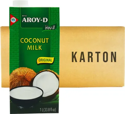 Produktbild von Aroy-D Kokosnussmilch 12x1L