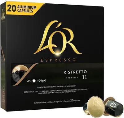 Produktbild von L'OR Espresso Ristretto 20 Stk. Aluminiumkapseln