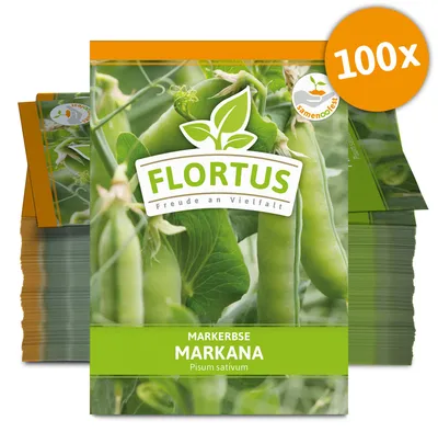 Produktbild von Markerbse Markana (100 Stück) | Markerbsensamen von FLORTUS