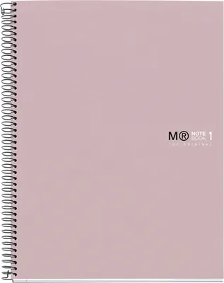 Image de MIQUELRIUS Collegeblock "Notebook THE ORIGINAL" DIN A4 sand quadrillé 80 feuilles