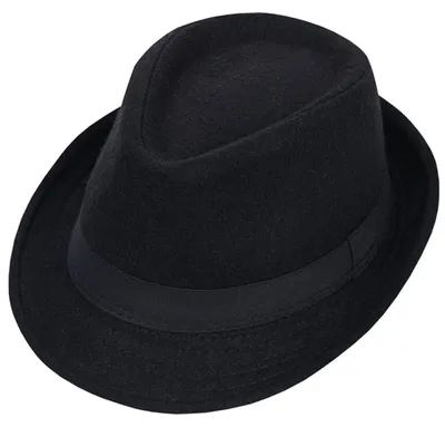 Produktbild von Fedora-Hut, klassisch und elegant – Uni – Filz – Größe M (56-58 cm) – Geeignet für verschiedene Anlässe – Leicht, 90 g