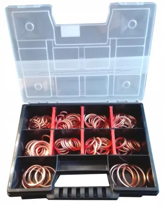 Produktbild von PPHU KFC 135 Set Kupfer Dichtringe aufpumpbar 135-teilig