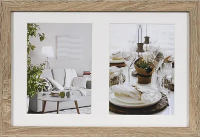 Produktbild von Henzo Modern Gallery Bilderrahmen 23x35 Hellbraun