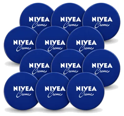 Produktbild von 12 x NIVEA Feuchtigkeitscreme - für alle Hauttypen - 400 ml - Vorteilspackung - 12 Stücke