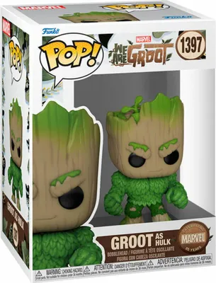 Produktbild von Marvel We Are Groot - Groot as Hulk 1397 - Funko Pop! Vinyl Figur