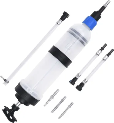 Produktbild von Bremsflüssigkeitsspritze 1,5 L Kunststoff Schwarz und Weiß durchsichtig