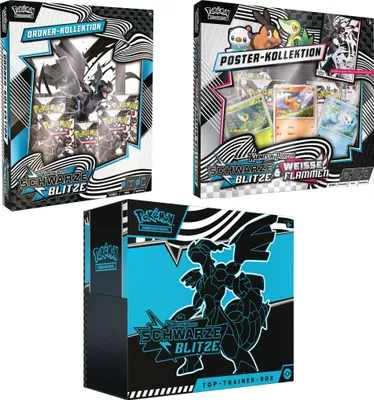 Produktbild von Pokémon KP10.5 Schwarze Blitze Zekrom Collector Bundle