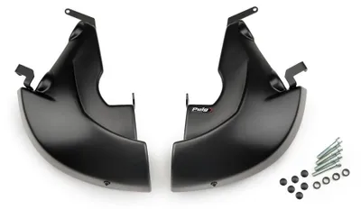 Produktbild von PUIG 21453J Brake Cooler passend fuer YAMAHA YZF-R1 Mattschwarz