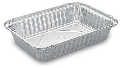 Produktbild von 100x Menü-Schale ungeteilt ALU 862ml 22,2 x 15,8 x 3,8 cm
