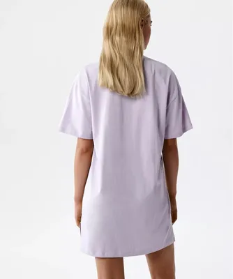 Produktbild von Nachthemd Atlantic 100% Baumwolle lässig lila für Damen M