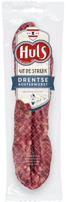 Produktbild von Huls Drentse Kosterworst 200g – traditionelle niederländische Rohwurst, herzhaft & würzig