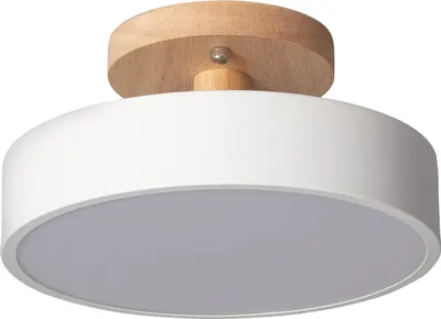 Produktbild von LED Deckenleuchte 12W Holz und Aluminium CCT Wählbar Whisty Weiß