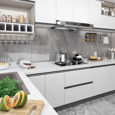 Immagine prodotto di Vidaxl Möbelöl Selbstadhäsiv 500 x 90 cm PVC Weiß