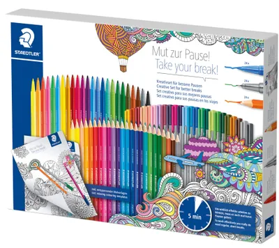 Produktbild von STAEDTLER Kreativ-Set "Mut zur Pause" All-in-One
