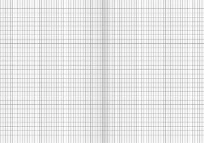 Produktbild von Schulheft A4 16 Blatt rautiert Lineatur 23 Packung mit 25 Stück