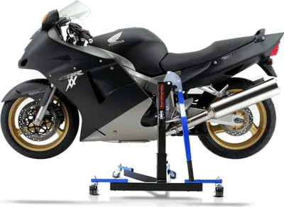 Zdjęcie produktu dla Stojak centralny CS Power Evo do Hondy CBR 1100 XX 97-07 niebieski