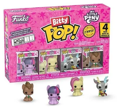 Immagine prodotto di My Little Pony Bitty POP! figure in vinile 4-pack TwilightSparkle c/CH 2,5 cm