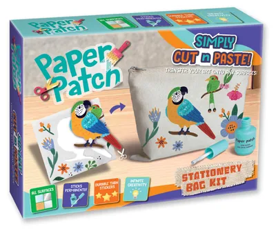 Produktbild von Strigo Zestaw Decoupage Saszetka z Papugą DIY