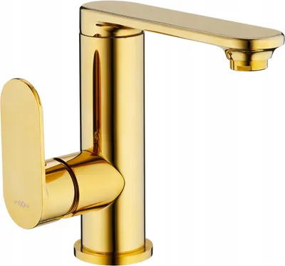 Produktbild von Mexen Milo Waschtisch-Seitenhebelmischer, Gold - 71305-50