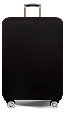 Produktbild von Koffer Schutzhülle,Reise Kofferschutzhülle für 22-24 Zoll Gepack Protektor Waschbar Gepäck Cover Elastisch Kofferhülle Kofferabdeckung Beschützer für Koffer Reisegepäck Schwarz(Schwarz,M)