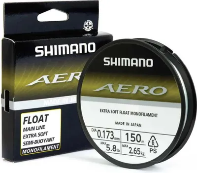 Produktbild von Shimano Fishing Aero Float Monofile Schnüre 150 M Schwarz 0.137 mm Schwarz 0.137 mm