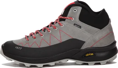 Produktbild von Grisport Outdoorschuh Schnürer Tundra Vesuvio grau/schwarz/rot, Echtleder, TEX, Herren:36 EU