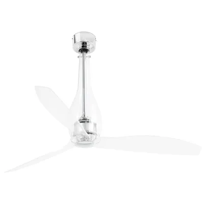 Produktbild von Energiespar Deckenventilator mit Fernbedienung Eterfan Chrom 128 cm