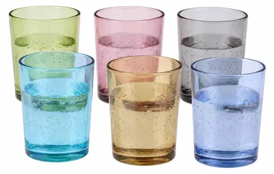 Produktbild von Excellent Houseware Trinkglaser/wasserglaser Tumblers - Glas - 6x Stuck - 360 ml