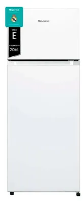 Produktbild von Hisense RT267D4AWE, 206 l, N-ST, 40 dB, 2 kg/24h, E, Weiß