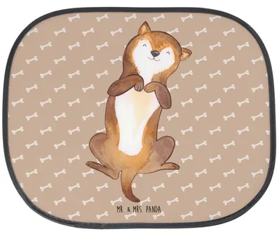 Produktbild von Mr. & Mrs. Panda Sonnenschutz Auto Hund Streicheln - Hundeglück - Geschenk, Autoscheibe, kfz, Süß, Sprüche, Kraulen, Hunde, Autoscheiben, Sonnenblende, Hundewelpe