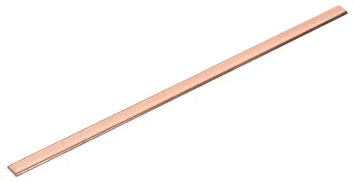Kupfer Flachprofil 1,5x10x250 mm für Elektroinstallationen