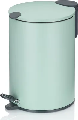 Produktbild von kela Kosmetikeimer Mats grün 17 cm 3l Silent Close 23616 sabeigrün