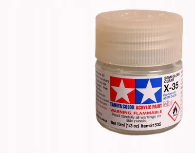 Produktbild von Tamiya Modellbau Acrylfarbe X-35 Semigloss Klarlack