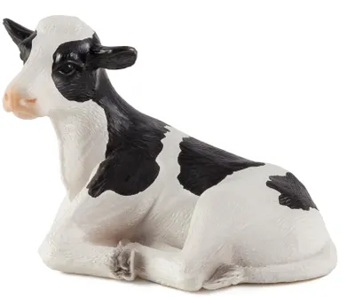 Image de Animal Planet Veau Holstein couché