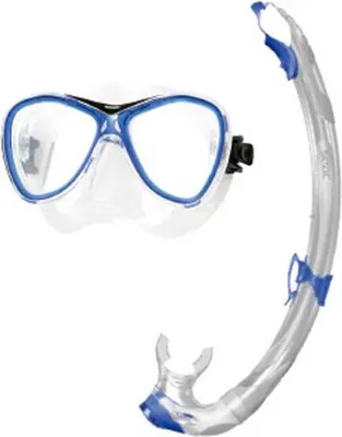 Produktbild von Seacsub Bis Capri Medium Schnorchelset Blau Blau One Size