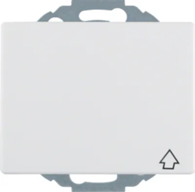 Produktbild von Berker 47477109, Typ F, DIN-Schiene, Weiß, Thermoplast, IP20, 250 V