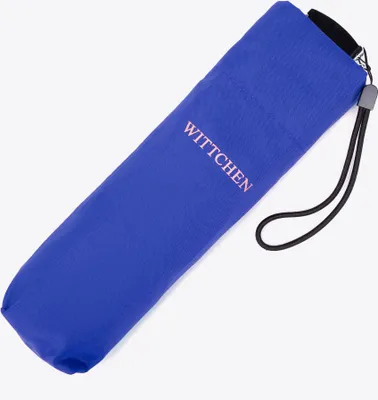 Obrázek produktu pro Dámský deštník Wittchen, krátký, modrý, polyester