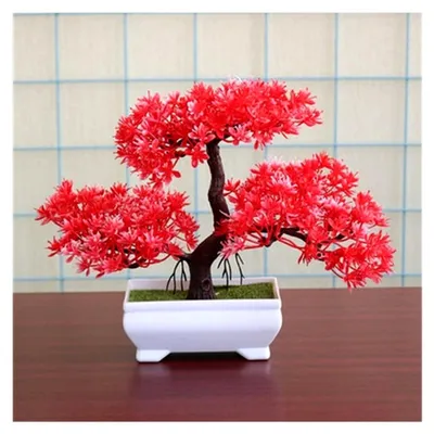 Produktbild von Künstliche Pflanzen Bonsai Baum Topfpflanzen für Heimdekoration