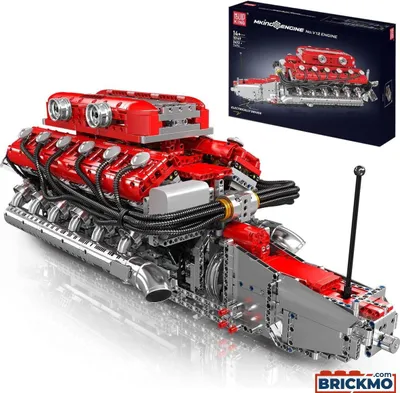 Image de Mould King Supercar italienne moteur V12 10169