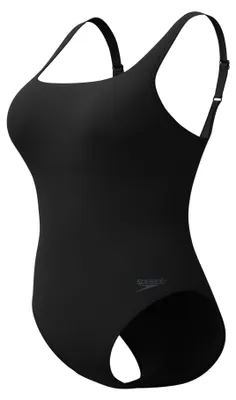 Image de Speedo - Maillot de bain une pièce "Spdscu Splce" pour femmes, taille 44 (DE), couleur noire