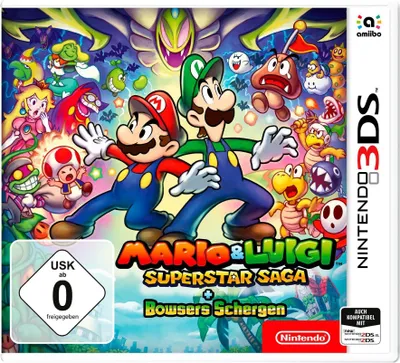 Produktbild von Mario & Luigi: Super Star Saga + Bowsers Schergen - 3DS