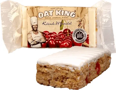 Produktbild von LSP Oat King Energy Bar (10x90g) Cherry Almond - Riegel - Energie-Riegel