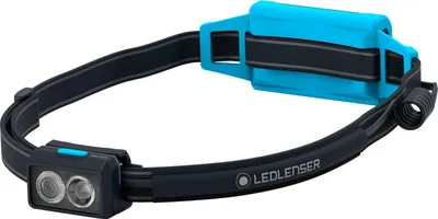 Produktbild von Ledlenser NEO5R Stirnlampe Blau, Kopflampe, Laufen, 600 Lumen, 100m Leuchtweite, 35h Laufzeit, wiederaufladbar
