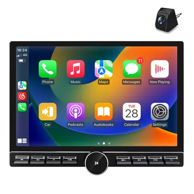 Produktbild von 13.1" CarPlay Autoradio mit Kamera Für VW Multivan T5 2008-2015 GPS Navi WIFI 4G BT SWC USB 6+128GB 8-Kern DAB+ Android Auto