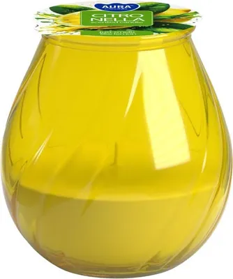 Immagine prodotto di BISPOL Aura Citronella candela da giardino in vetro 25H
