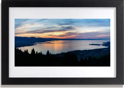 Produktbild von Bild 30x20 MDF-Rahmen Wandkunst Ocean Beach Landschaft